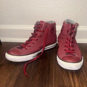 Converse Sneakers in Bold Red